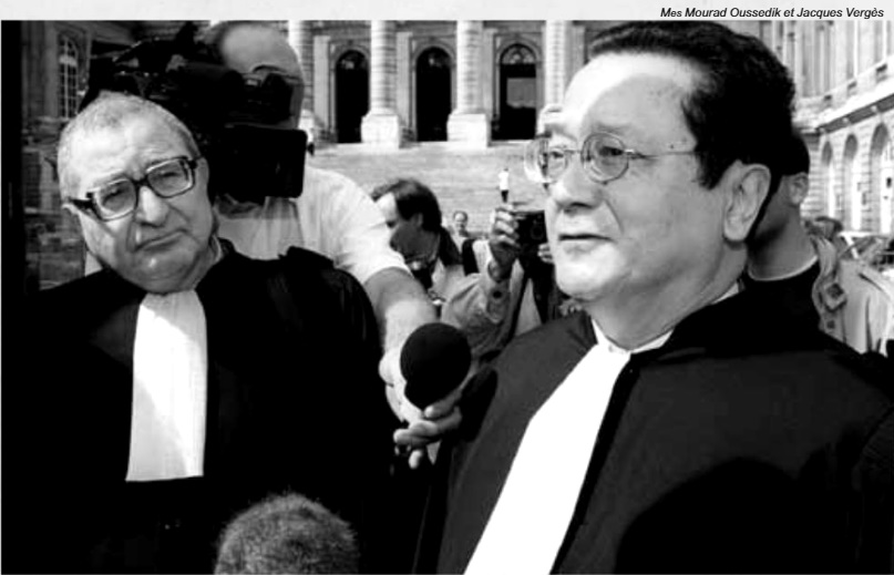 Avocats du FLN Vergés et Oussedik.